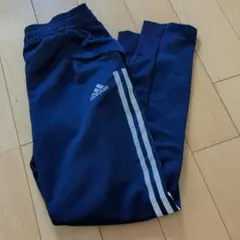 アディダス　ジャージ　パンツ　ズボン　150　紺