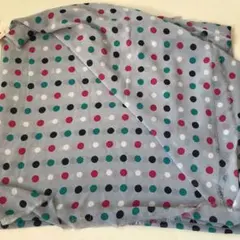 レトロ水玉模様の生地