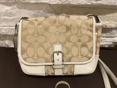 美品　COACH コーチ ショルダーバッグ