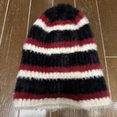 ストライプデザイン ニット帽・ビーニー