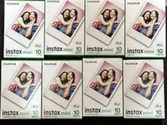 チェキフィルム インスタックスミニ instax mini 10枚×8 計80枚