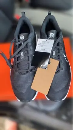 NIKEブラック ランニングシューズ