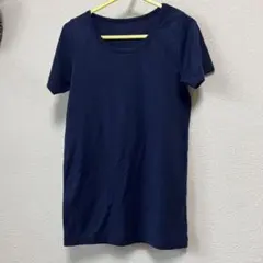 ユニクロ ヒートテック ネイビー Tシャツ 120