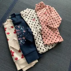 女の子 トレーナー 4枚まとめて！裏起毛 モコモコ