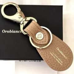 Orobianco キーホルダー レザー　本革　新品 箱付