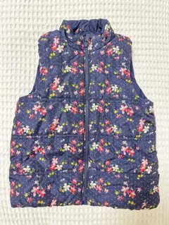GAP 花柄ベスト　アウター　5year