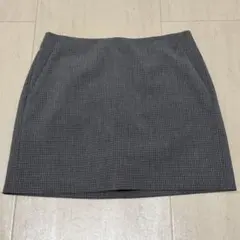 UNIQLO チェック柄 スコート S ミニスカート