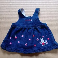 miki house デニム ワンピース