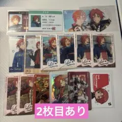 あんさんぶるスターズ　あんスタ　月永レオ　クリアカード　チェキ風カード