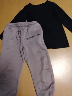 130センチ　ヒートテック＆パンツセット