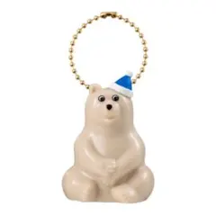 ポーラーベアバンク　ミニチュアチャーム 2 パーティ帽子のベア