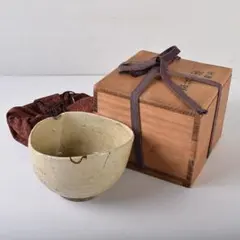 のりのリリー様専用　桃山時代　古瀬戸　灰釉　瀬戸茶碗　金継直し　V　R8309