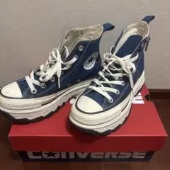 CONVERSE ブルー 23.5