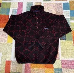 patagonia 90s シンチラ　スナップT　幾何学柄 雪柄