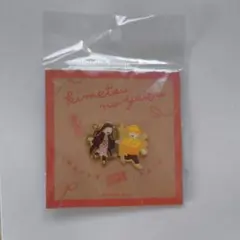鬼滅の刃　竈門禰豆子＆我妻善逸 ゆるパレット ピンズ