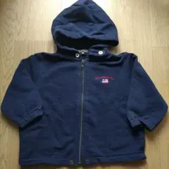 Polo Jeans Co. フード付きパーカー ネイビー 80サイズ