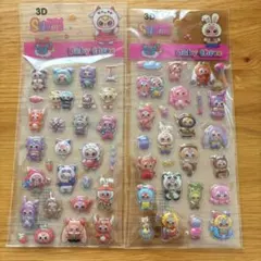 ベイビースリー3D立体ぷっくりシール