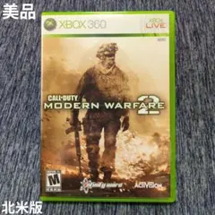 【美品】Xbox360 北米版 コールオブデューティ モダンウォーフェア2