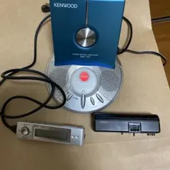 KENWOOD ポータブルMDプレーヤー DMC-T55 本体充電台ジャンク品のサムネイル