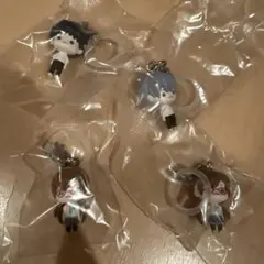 エヴァンゲリオン　ガチャガチャ　めじるしチャーム　シンジ、カオル、マリ×2