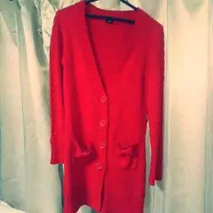 セシルマクビー 赤カーデ