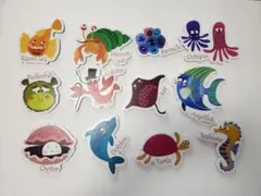 英語磁石玩具(魚)