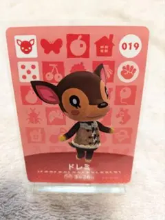 ドレミ　あつまれどうぶつの森　amiiboカード　あつもり　アミーボカード