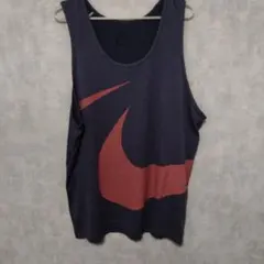 Nike タンクトップ ネイビー/レッド