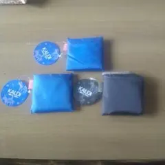 KALDI エコバッグ Helpers ブルー2つブラック１つ