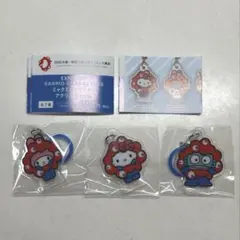 サンリオ ミャクミャク なりきりアクリルチャーム キティ マイメロ ハンギョドン