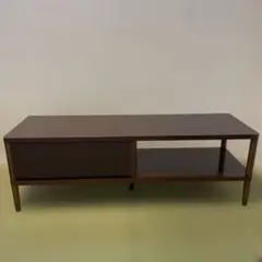 【カリモク60】人気 生産終了 TVボード　テレビボード 廃盤 カリモク60 テレビボード テレビ台 ウォルナットカラー レトロ