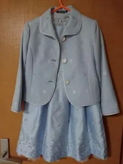 フォーマル スーツ ワンピース ジャケット 120 入学式 結婚式 七五三卒業式