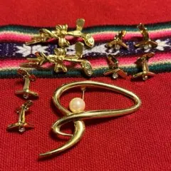 ●★新品　デッドストック　ヴィンテージ　アクセサリーまとめて6点★219●