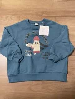 【新品】P.premier トレーナー サイズ110 ブルー