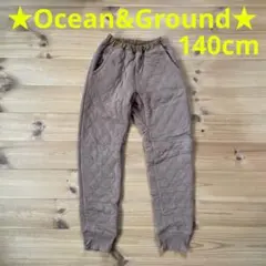 ☆美品☆Ocean&Ground キルティングパンツ 140㎝
