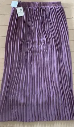 earth music&ecologyラベンダカラーロングスカート　新品未使用