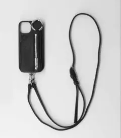 美品 ajew iPhone14 16e CADENAS スマホケース ブラック