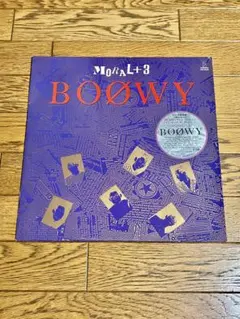 BOØWY「MORAL + 3」レコード【特価】中古