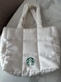 Starbucks スターバックス キルティング トートバック