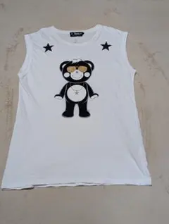 TANTA ベアモチーフ ノースリーブ Tシャツのサムネイル
