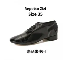 【新品】 Repetto zizi 黒　レースアップシューズ　35