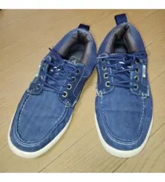 VANS V2906MIL ネイビー スニーカー US 7H