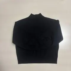 AlmaDesign/ブラック/タートルネックニット/長袖