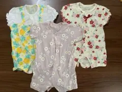 【西松屋】ベビー肌着 ベビー服 3枚セット 60-70cmのサムネイル
