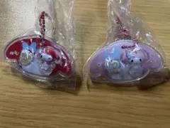 サンリオキャラクターズ　パッケージチャーム　マイメロ2種