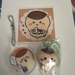 くりまんじゅう　アクリルキーホルダー ストラップ付き