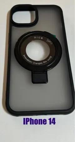 iPhone 14 リングスタンド付きスマホケース
