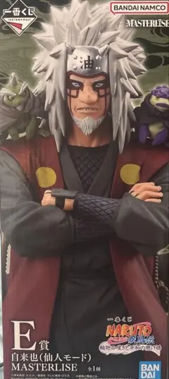 一番くじ NARUTO 疾風伝 E賞 自来也 仙人モード フィギュア - メルカリ