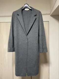 グレー ロングコート 自由区
