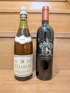 ワイン　赤　白　2本セット Juan Gil & Chablis ワイン 赤 白 2本セット Juan Gil & Chablis - メルカリ